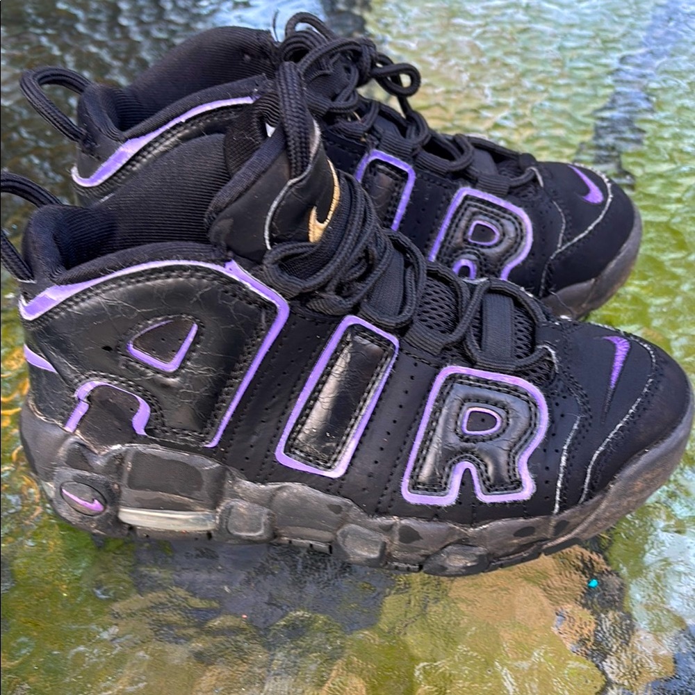 Kids Nike Air More Uptempo Action Grape Size 2
